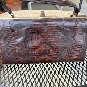 Vintage Alligator Purse